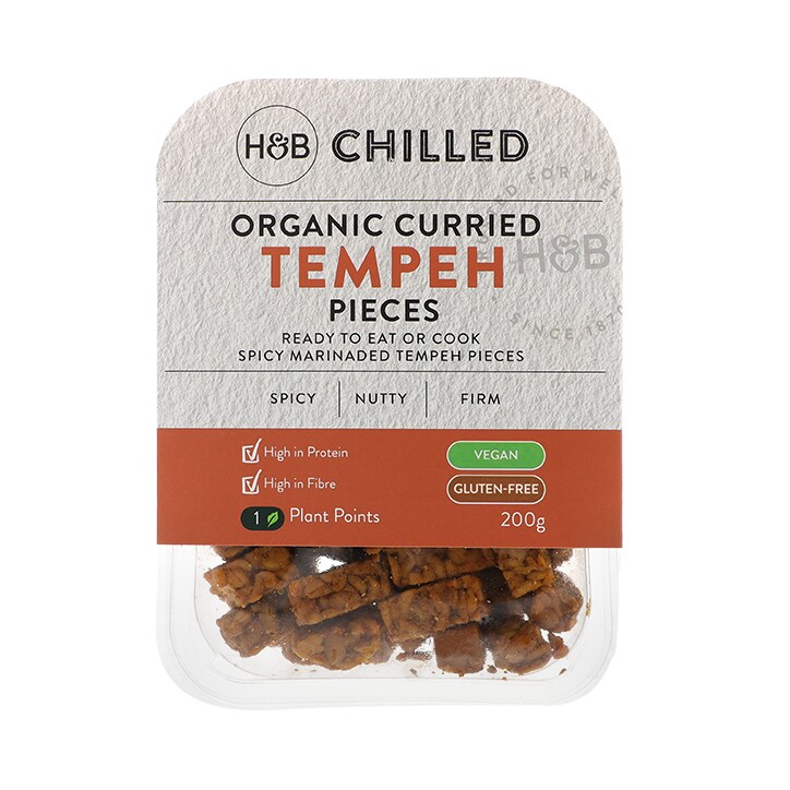 Organic curried tempeh pieces image 1