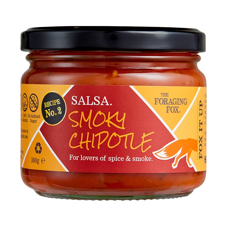 The Foraging Fox Keto Certified Smokey Chipotle Salsa 300g-1