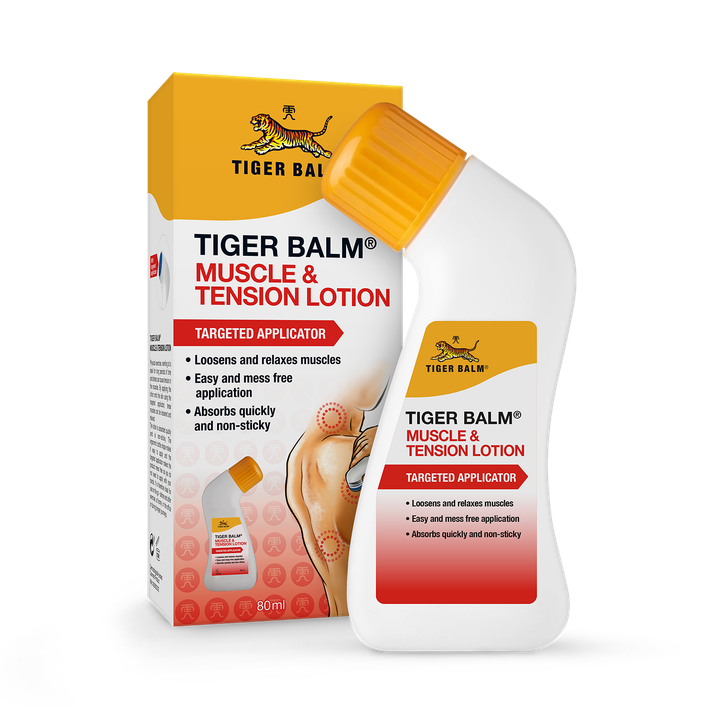 Tiger Balm Muscle & Tension Lotion 80ml