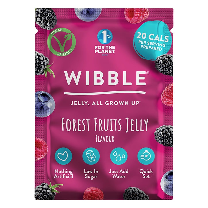 Wibble Forest Fruits Vegan Jelly Crystals 57g image 1