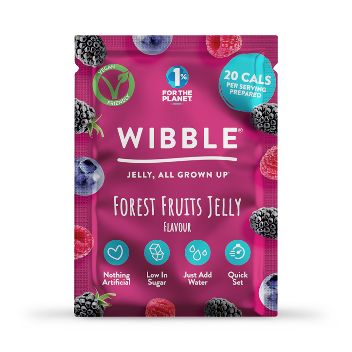 Wibble Forest Fruits Vegan Jelly Crystals 57g image 1