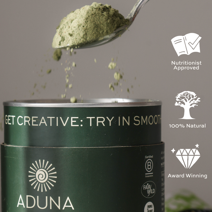 Aduna Super Greens Organic Superfood Blend 250g image 6