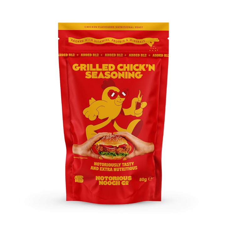 Notorious Nooch Grilled Chick’n Yeast Flakes 80g image 1