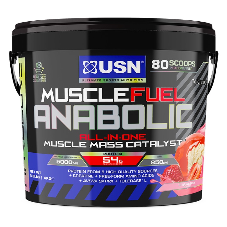 USN Muscle Fuel Anabolic Strawberry 4kg-1