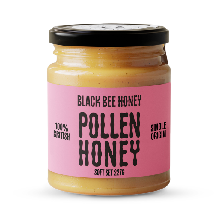 Black Bee British Pollen Honey Spread 227g image 1