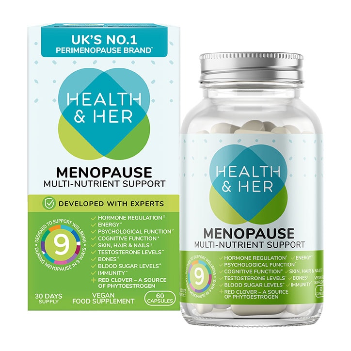 Health & Her Menopause Multi Nutrient Supplement 60 Capsules
