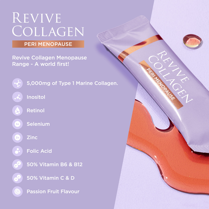 Revive Collagen Peri Menopause Hydrolysed Marine Collagen 5,000mgs 28 days Supply image 3