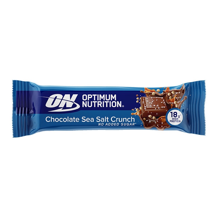 Optimum Nutrition Chocolate Sea Salt Crunch Protein Bar 55g-1