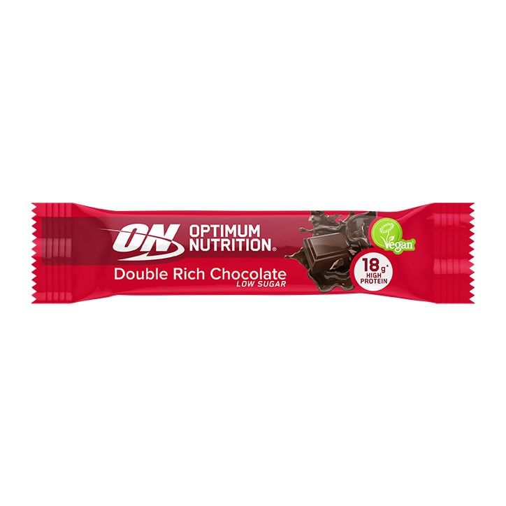 Optimum Nutrition Double Rich Chocolate Plant Protein Bar 60g-1