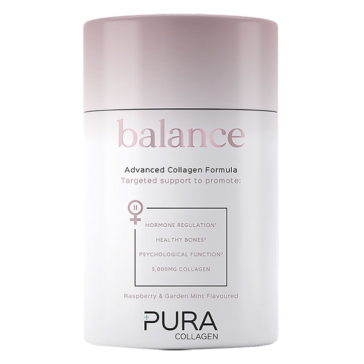 Pura Collagen Advanced Formula Raspberry & Garden Mint 224g
