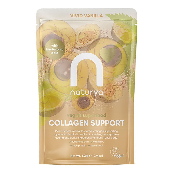 Naturya Collagen Support Vivid Vanilla 140g image 1
