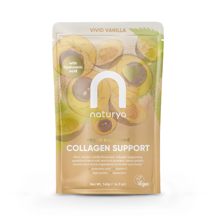 Naturya Collagen Support Vivid Vanilla 140g image 1