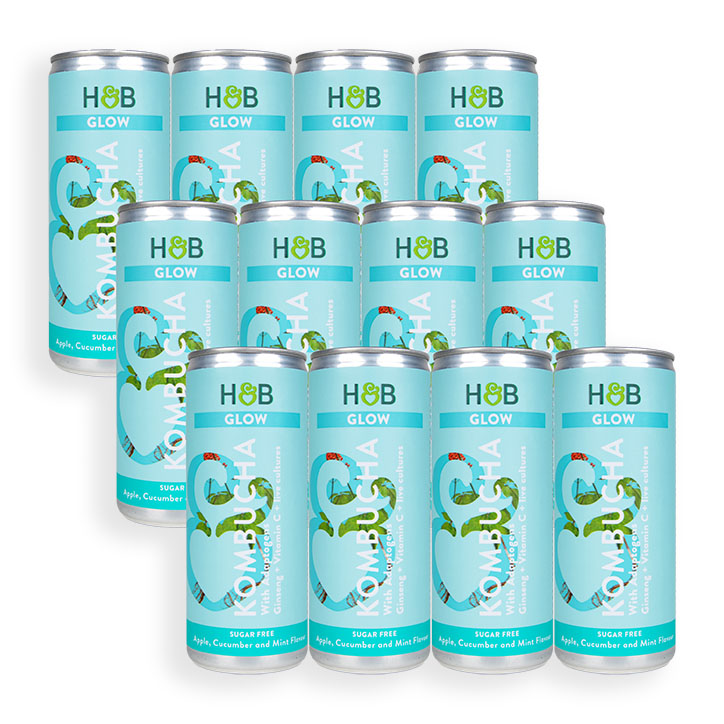 Holland & Barrett Glow Kombucha 12x 250ml