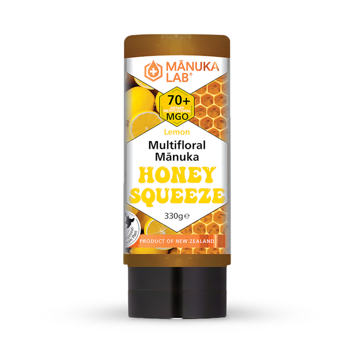 Manuka Lab Multifloral Manuka Honey Lemon Squeeze MGO 70 330g image 1