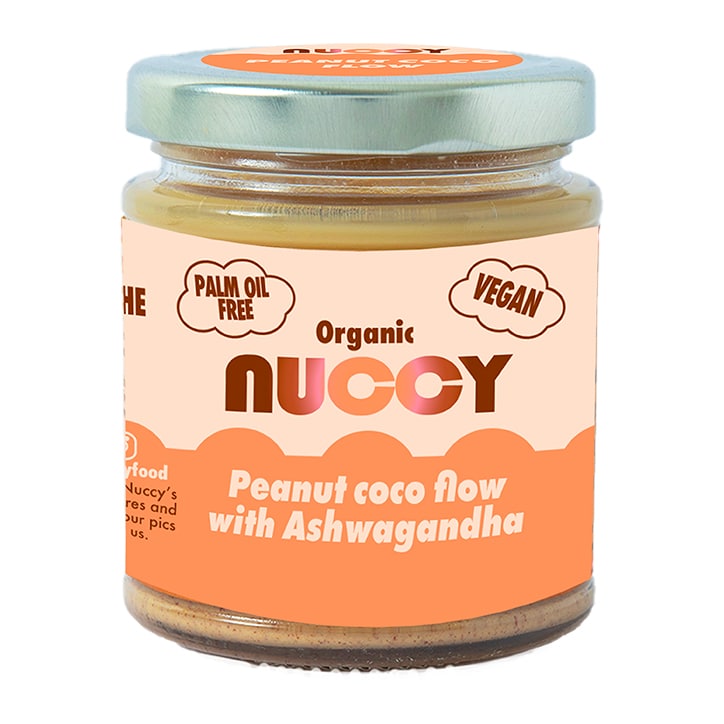 Nuccy Organic Peanut Butter with Coconut and Ashwagandha 170g-1