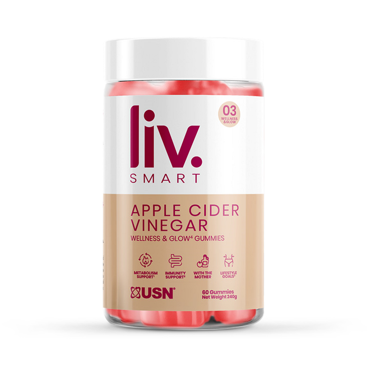 USN Liv.Smart Apple Cider Vinegar 60 Gummies image 1