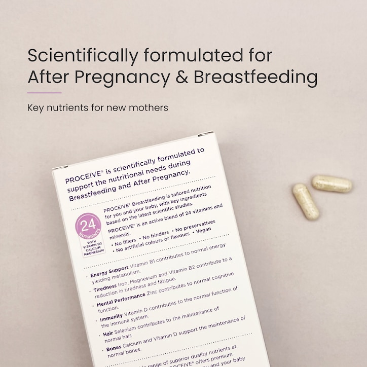 PROCEIVE® After Pregnancy Breastfeeding 60 Capsules image 2