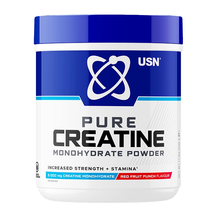 USN Creatine Monohydrate Red Fruit Punch 500g-1