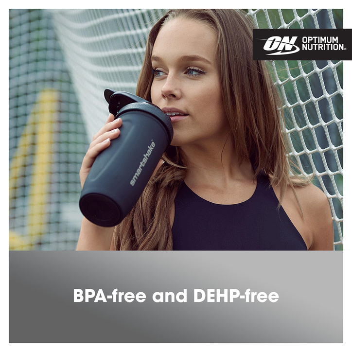 ON Optimum Nutrition Shaker 600ml Con Sfera In Acciaio Inox | Senza BPA E DEHP | Miscelatore Per Proteine E Integratori