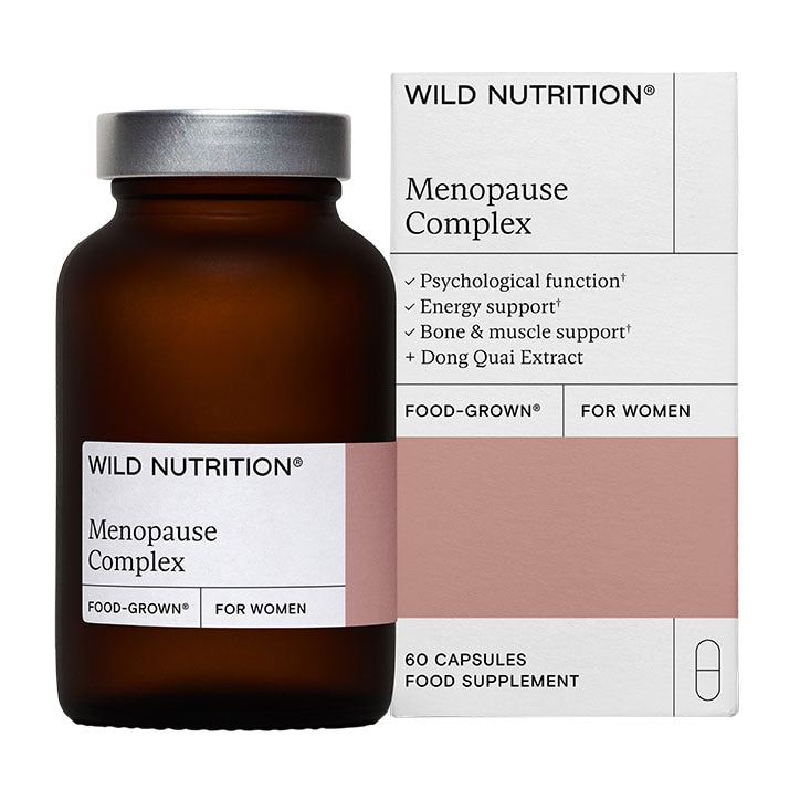 Wild Nutrition Food Grown Menopause Complex for Women 60 Capsules-1
