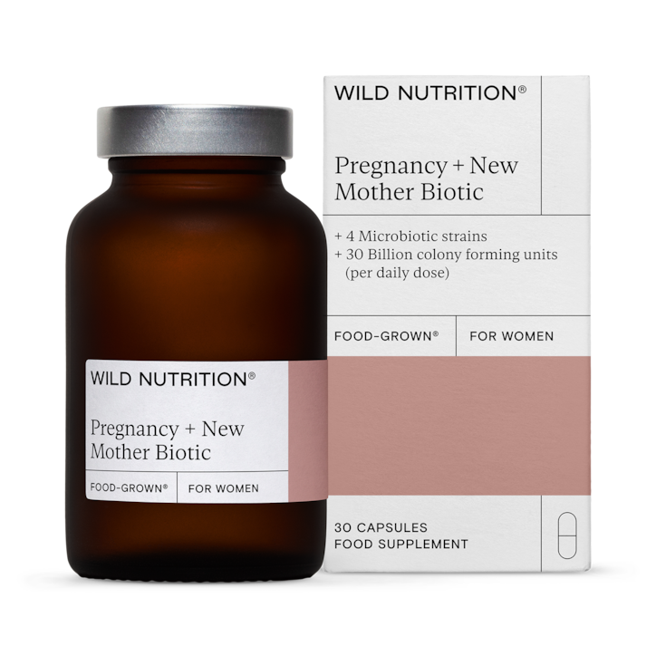Wild Nutrition Pregnancy & New Mother Biotic for Women 30 Capsules image 1