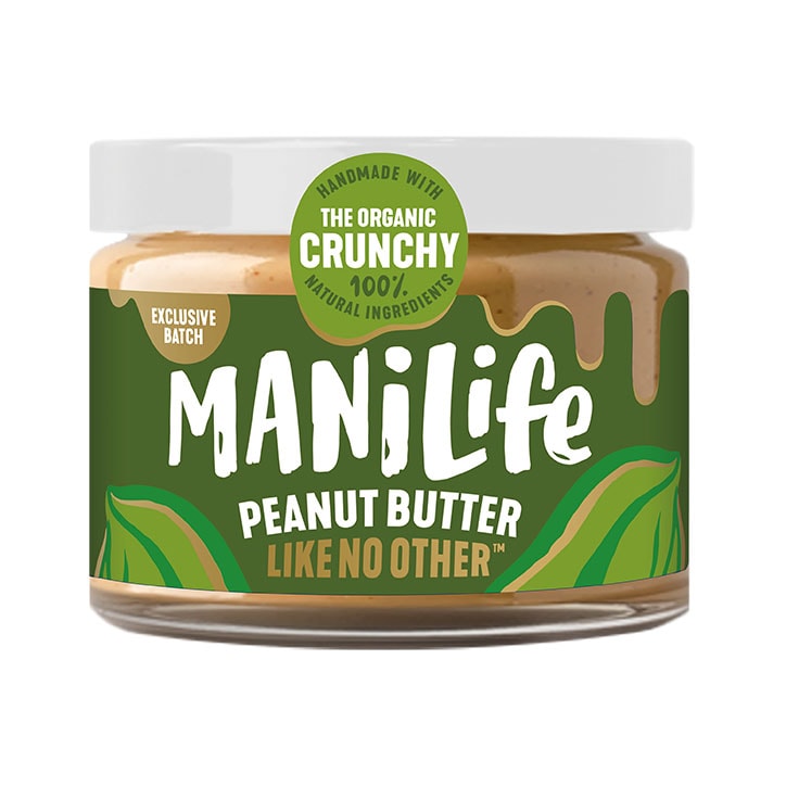 ManiLife Organic Crunchy Peanut Butter 275g image 1