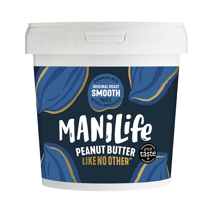 Manilife Original Roast Smooth Peanut Butter 1kg Tub image 1