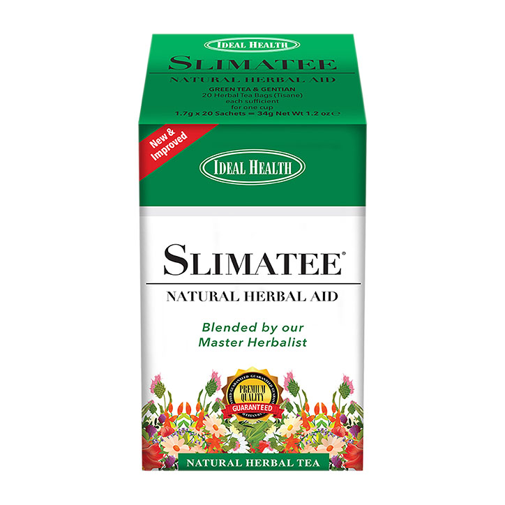 Ideal Health Slimatee Green Tea & Gentian 20 Tea Bags-1