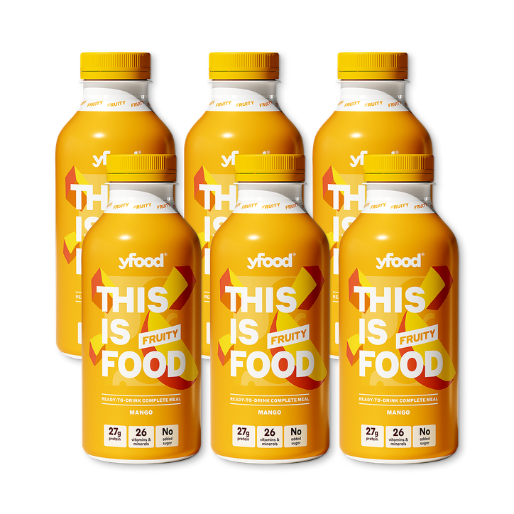Yfood Ready-To-Drink-Complete Meal Fruity Mango 6 x 500ml image 1