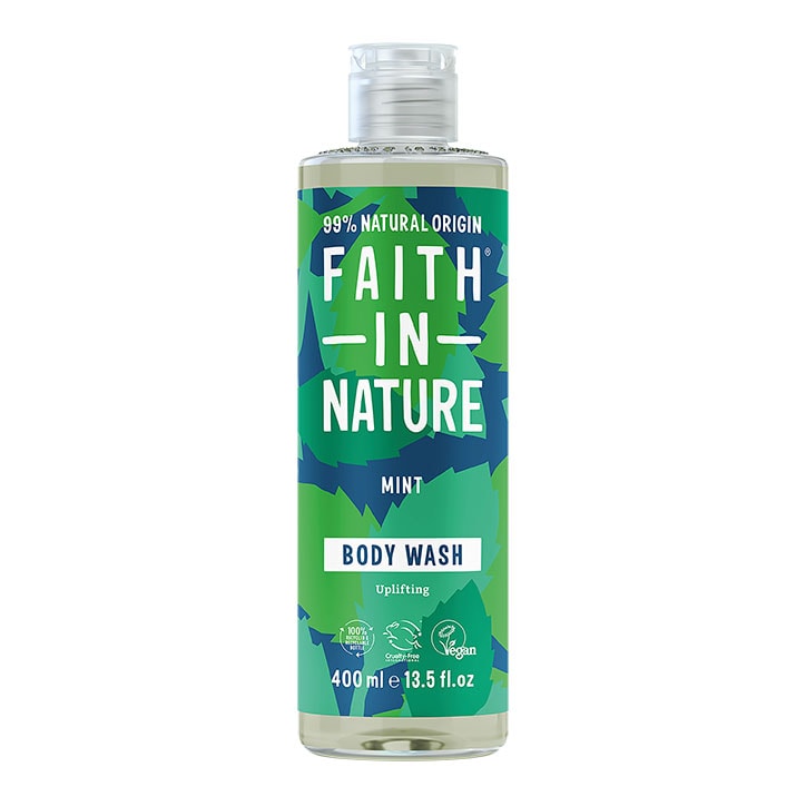Faith in Nature Mint Body Wash 400ml-1