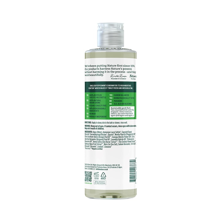 Faith in Nature Mint Body Wash 400ml image 2