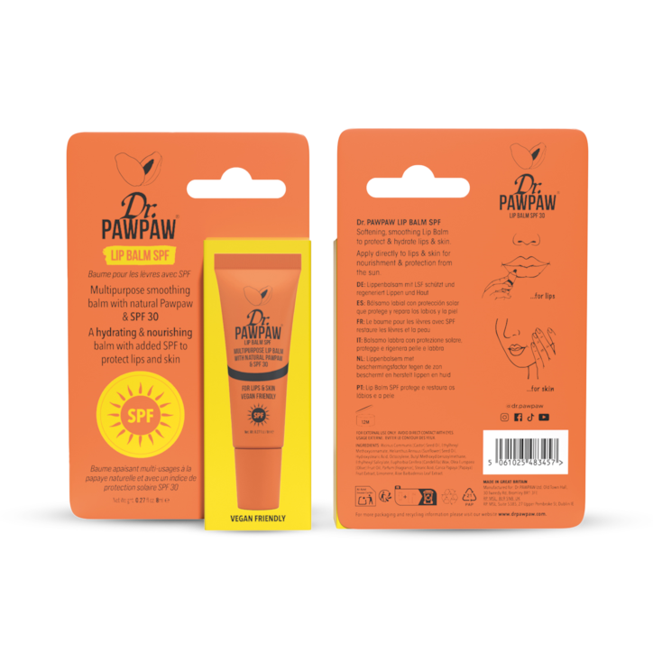 Dr. PawPaw Lip Balm SPF Repair and Protect 8ml image 2