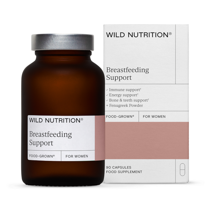 Wild Nutrition Food Grown Breastfeeding Support for Women 90 Capsules image 1