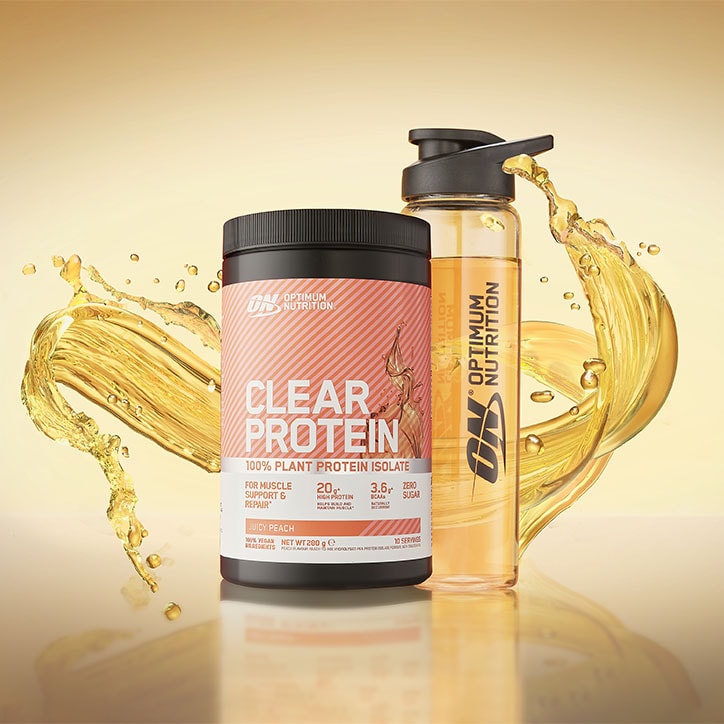 Optimum Nutrition Clear Plant Protein Isolate Peach 280g image 4