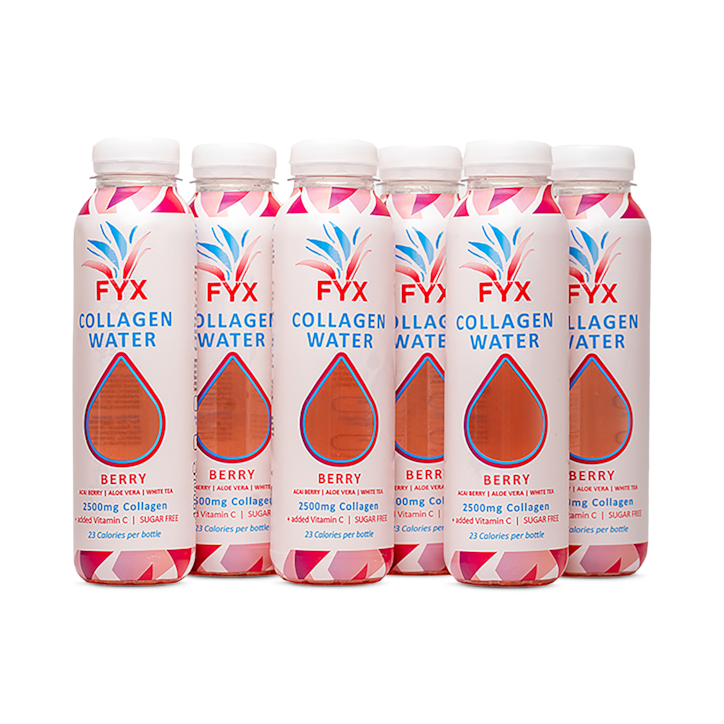 FYX Collagen Water Berry 6x 400ml image 2