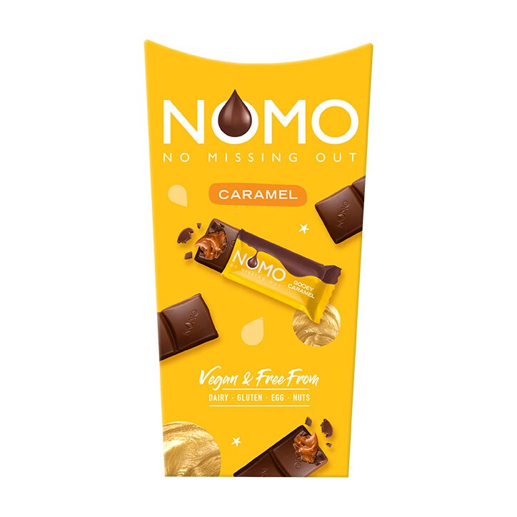 Nomo Chocolate Caramel Sharing Box 140g image 1