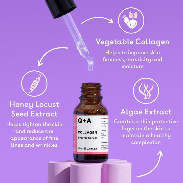 Q+A Collagen Booster Serum 15ml image 3