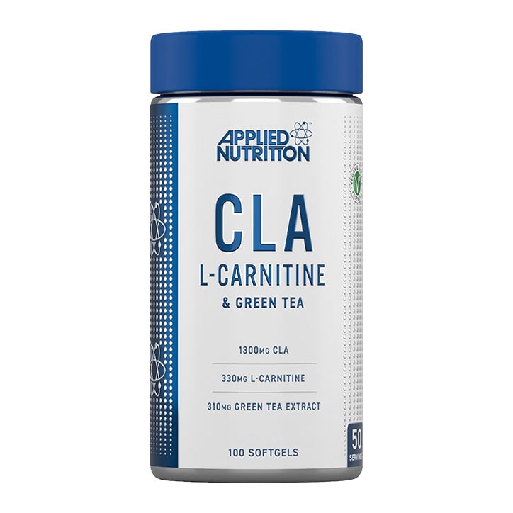 Applied Nutrition CLA L-Carnitine & Green Tea 100 Capsules-1