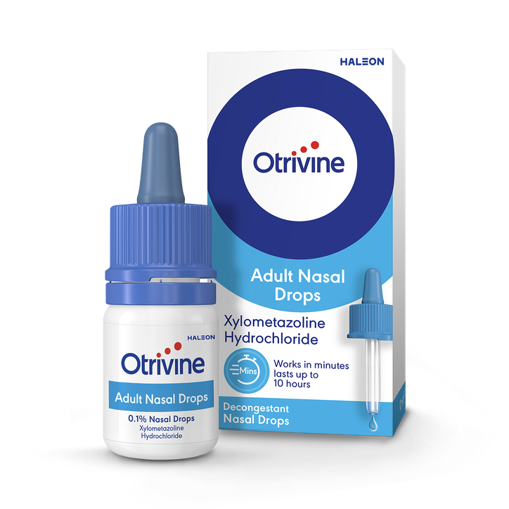 Otrivine Adult Nasal Drops 10ml image 2