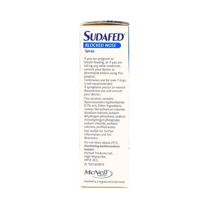 Sudafed Blocked Nose Spray image 2