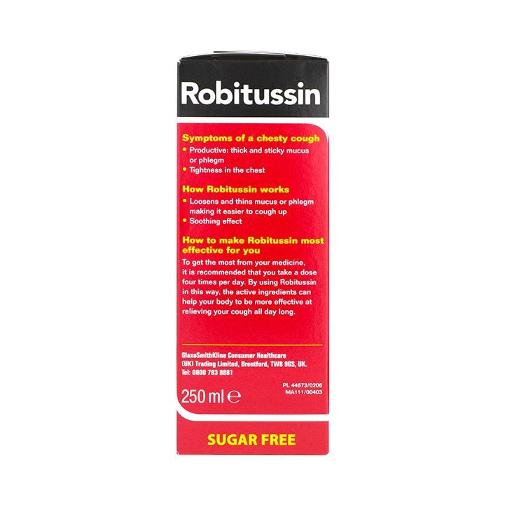 Robitussin Chesty Cough 250ml image 2