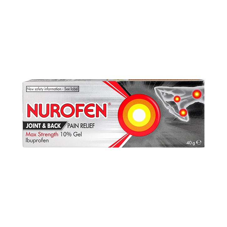 Nurofen Joint & Back Pain Relief Max Strength 10% Gel image 1