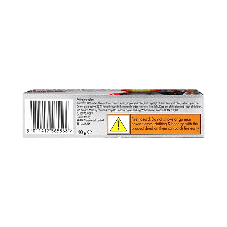 Nurofen Joint & Back Pain Relief Max Strength 10% Gel image 2