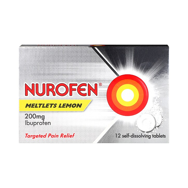 Nurofen Meltlets 200mg Orodispersible Tablets image 1