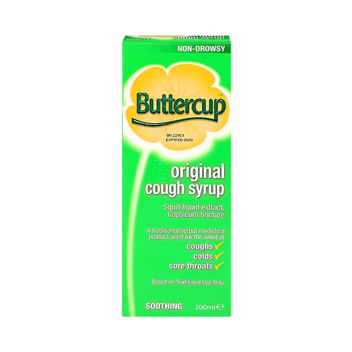 Buttercup Original Cough Syrup 200ml image 1