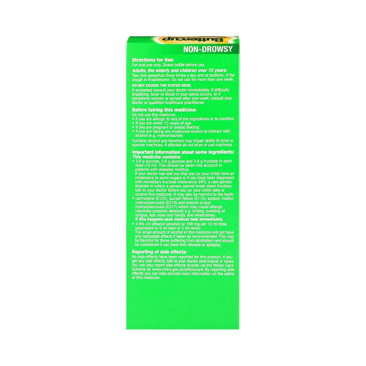 Buttercup Original Cough Syrup 200ml image 2