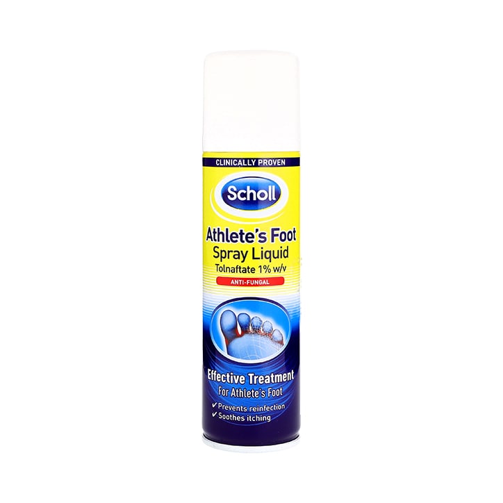 Scholl Athlete's Foot Spray Liquid 150ml image 1