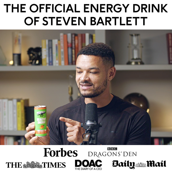 PerfectTed Matcha Apple & Raspberry Energy Drink 4x250ml image 7
