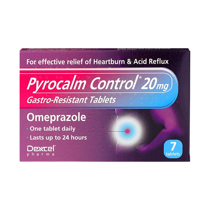 Pyrocalm Control 20mg Gastro-Resistant Tablets image 1