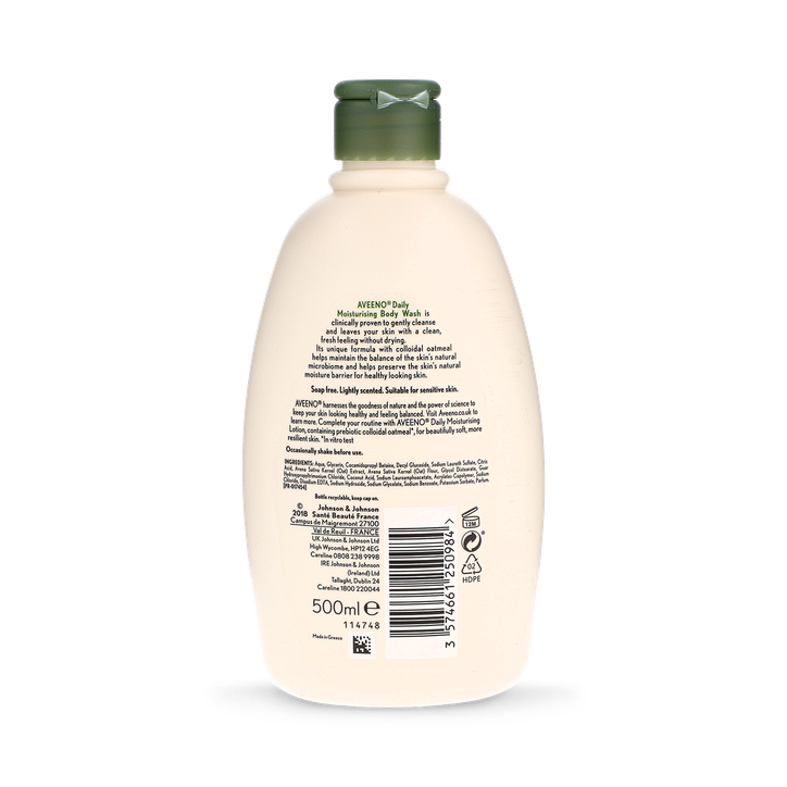 Aveeno Daily Moisturising Body Wash 500ml image 2